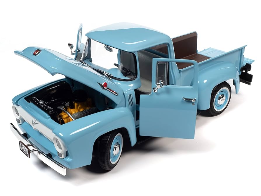 ミニカー FORD F-100 PICKUP 1956 1956 Ford F-100 Pickup Mild Custom : Amazon.ca: Toys & Games