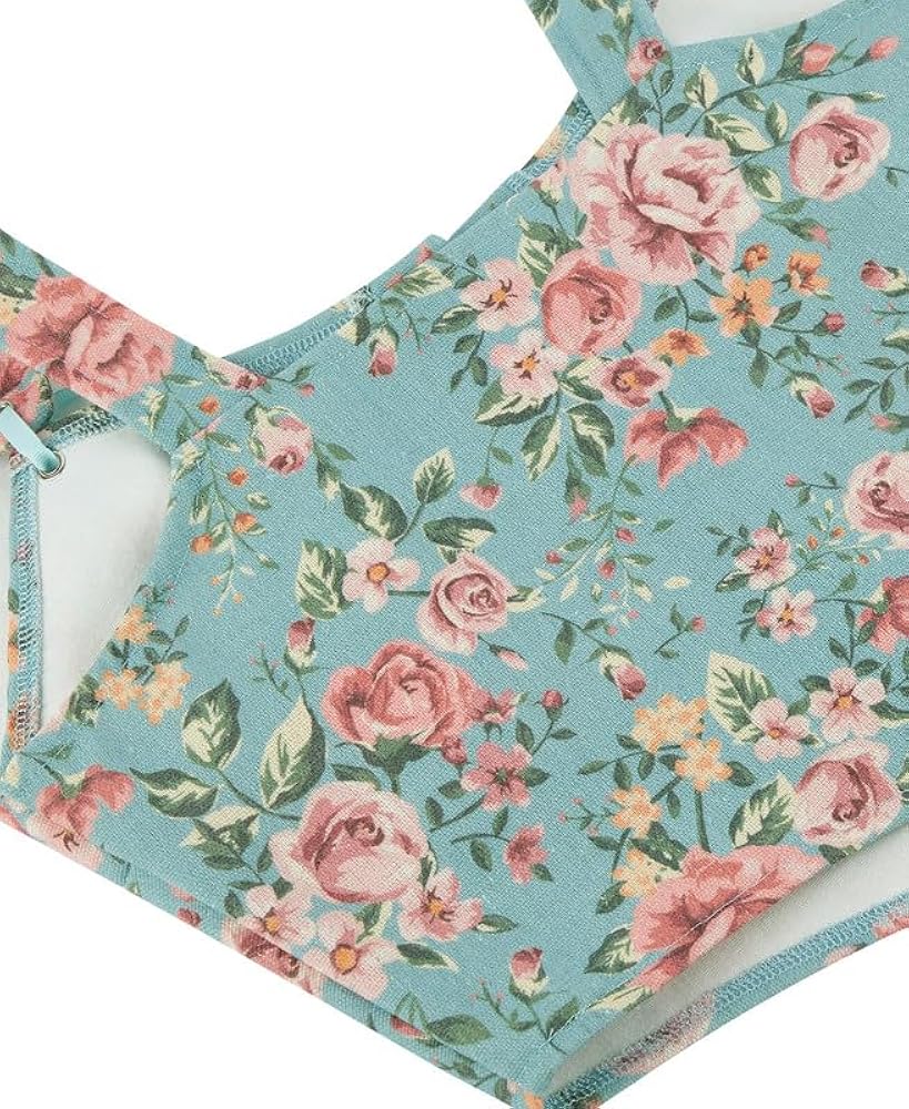 Amazon.com: Dreay Womens Vintage Floral Print Grommet Lace