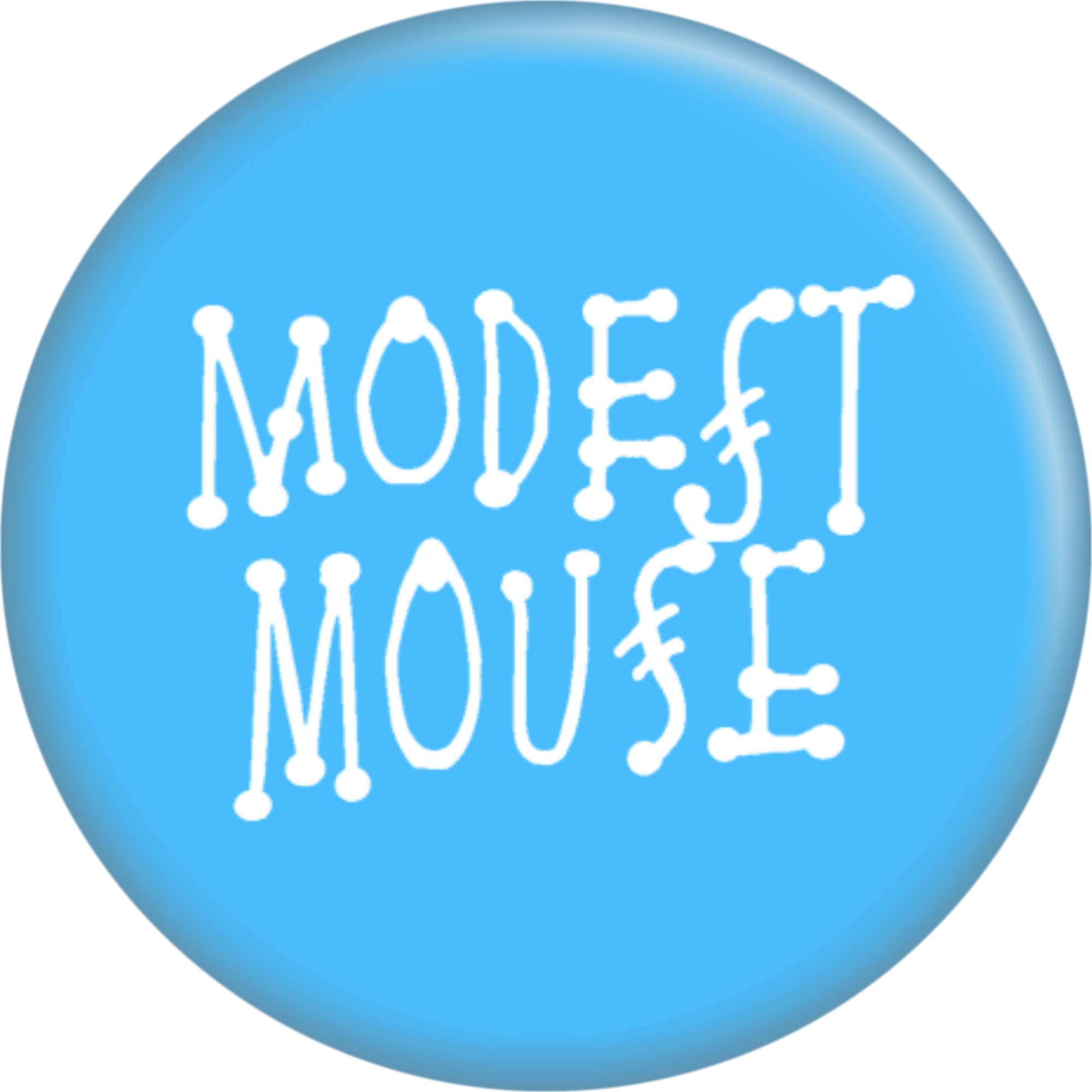 Modest Mouse Logo American Indie Rock Band Logo Modest Mouse Poster