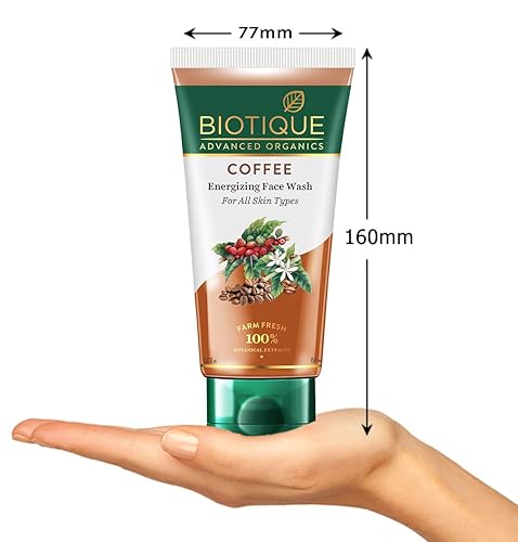 Miniatura 3 de Biotique Lavado facial energizante de café, todo tipo de piel, lavado facial, 5.1 fl oz