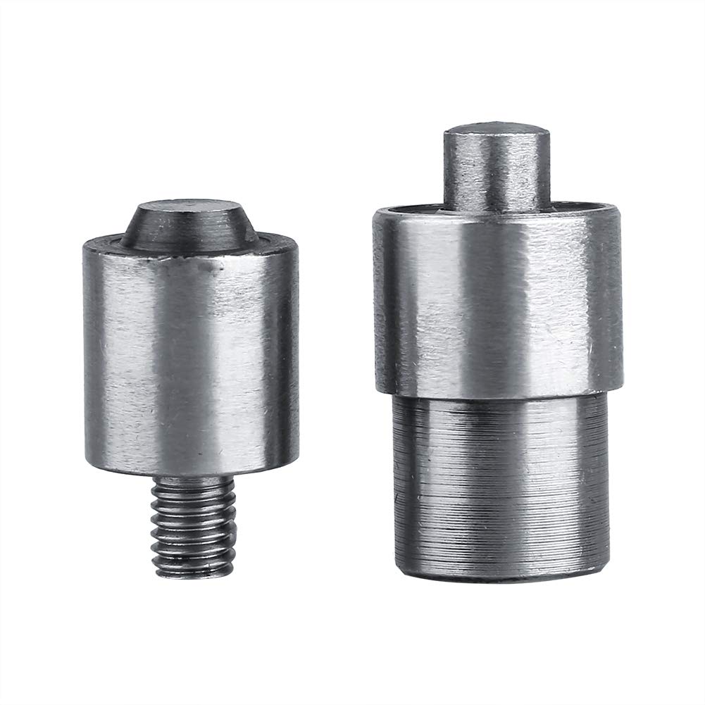 Prensa de Ojales, Perforadora de Ojales Maquina Manual Para Cuero Con 3 Moldes y 900 Ojales de 6/10/12 Mm Remachadora de Tuercas, para Tela Artesanía Cortinas Tiendas