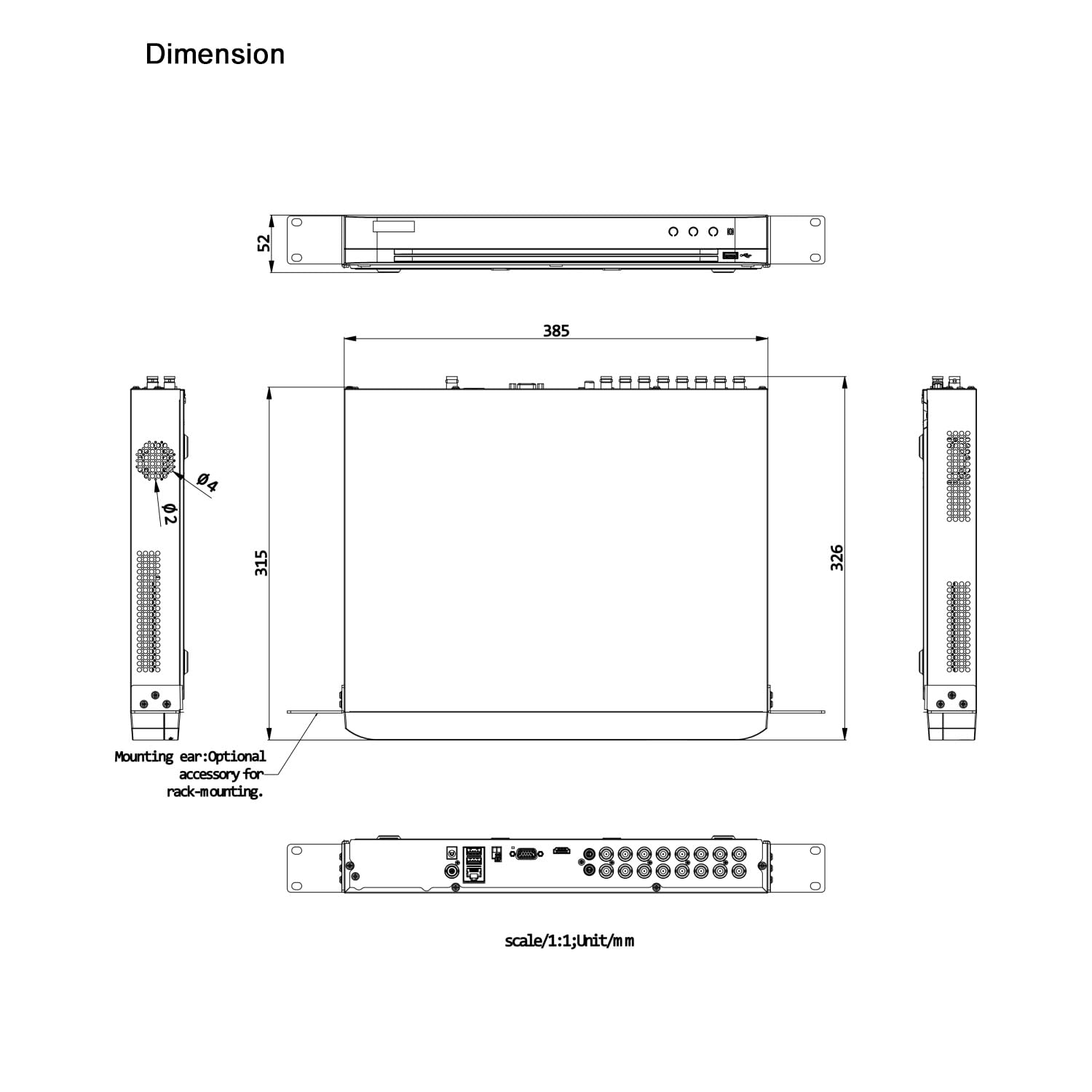 ENS-H iSD2216/24I-X2 16CH 1080P 1U H.265 AcuSense DVR Compatible with iDS-7216HQHI-M2/XT (2025)