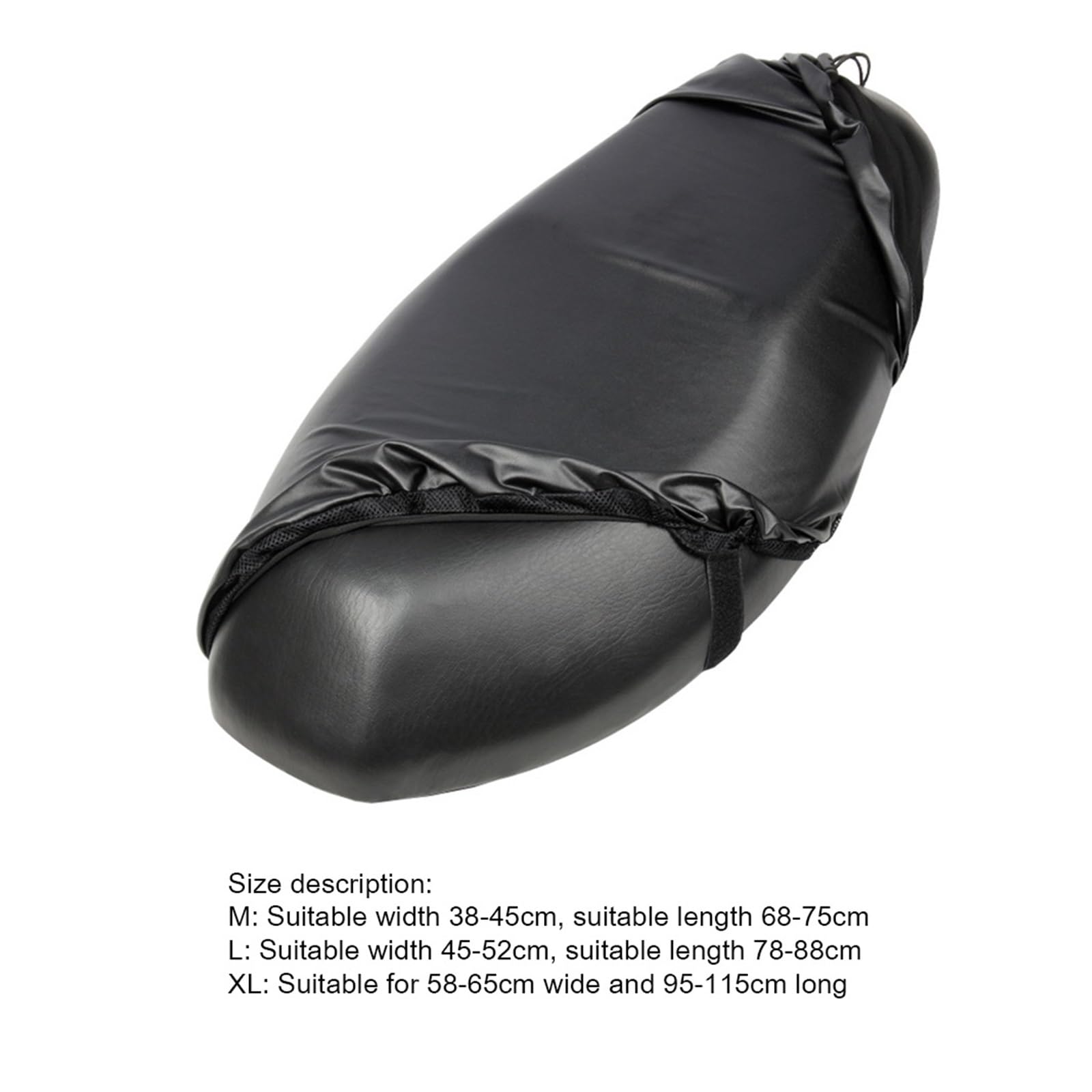 Coprisella per Moto Impermeabile, Protezione per Cuscino da Ciclismo con Coulisse, Copertura Protettiva per Sella da Bicicletta