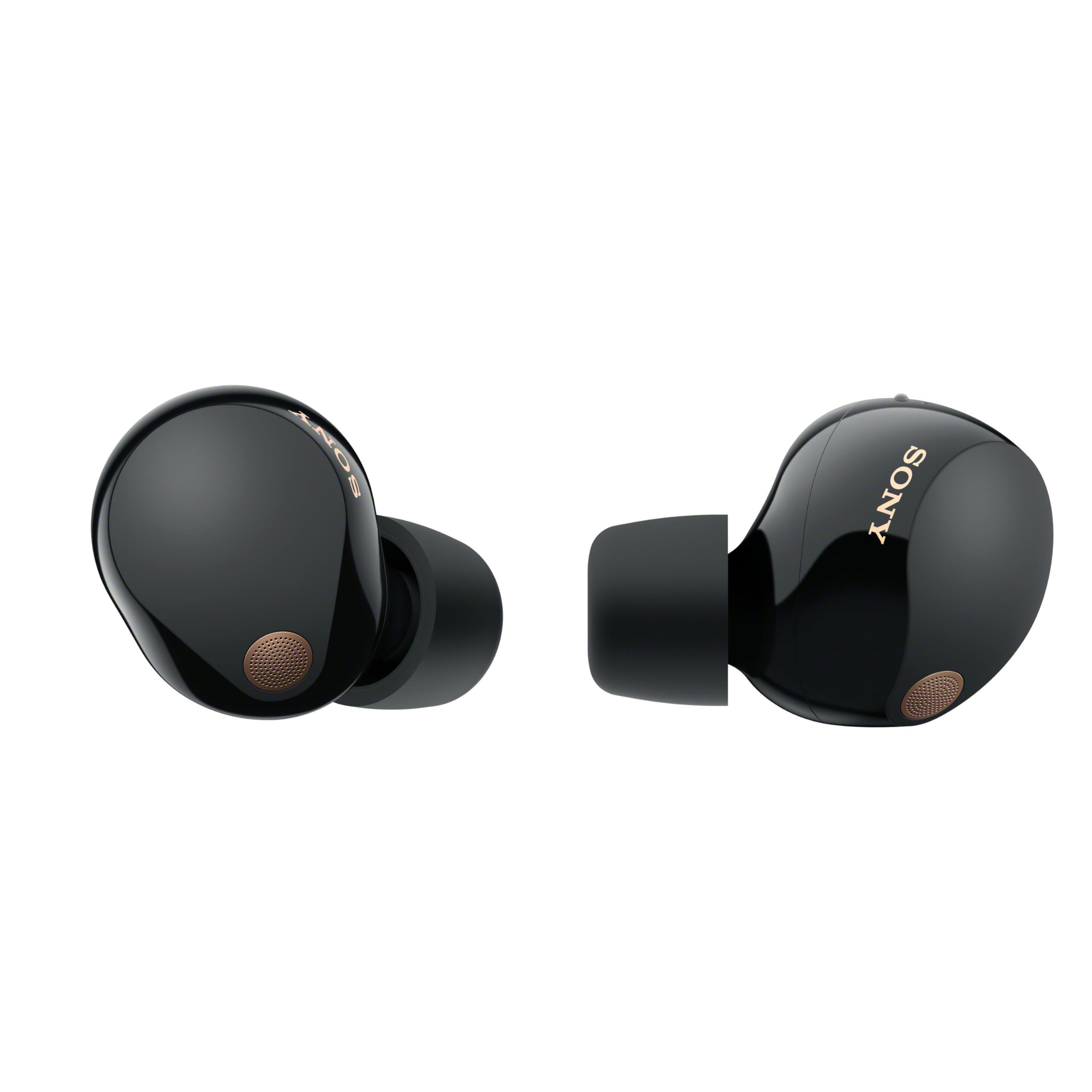 Sony WF-1000XM5 écouteurs sans Fil à réduction de Bruit, Bluetooth, Intra-Auriculaires avec Micro, 36 Heures d'autonomie, Charge Rapide, IPX4, Compatible iOS et Android - Noir