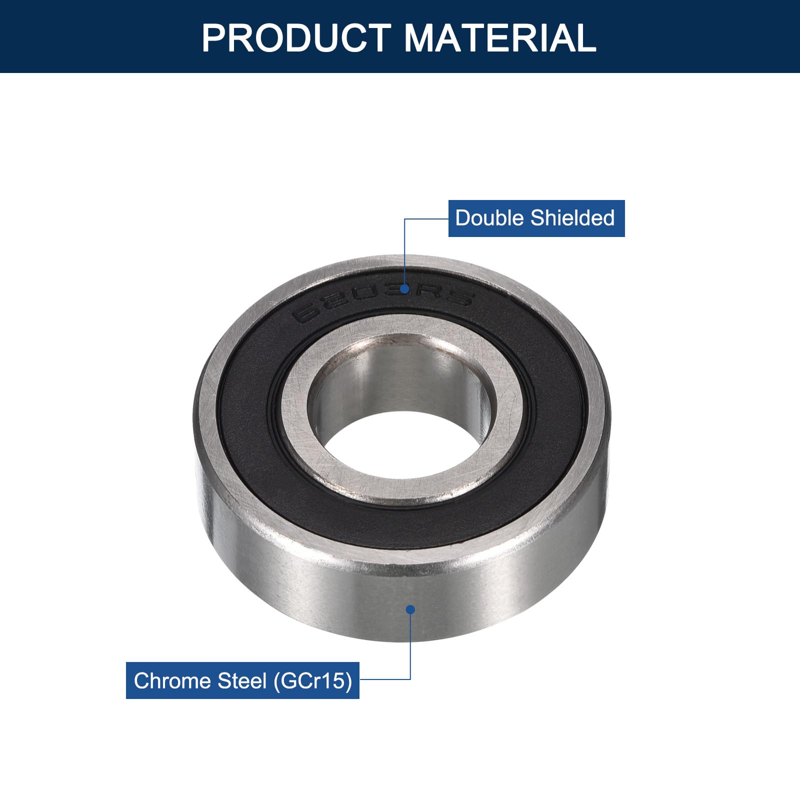 Baleros Rodamientos 6203 2rs En Mercado Libre México