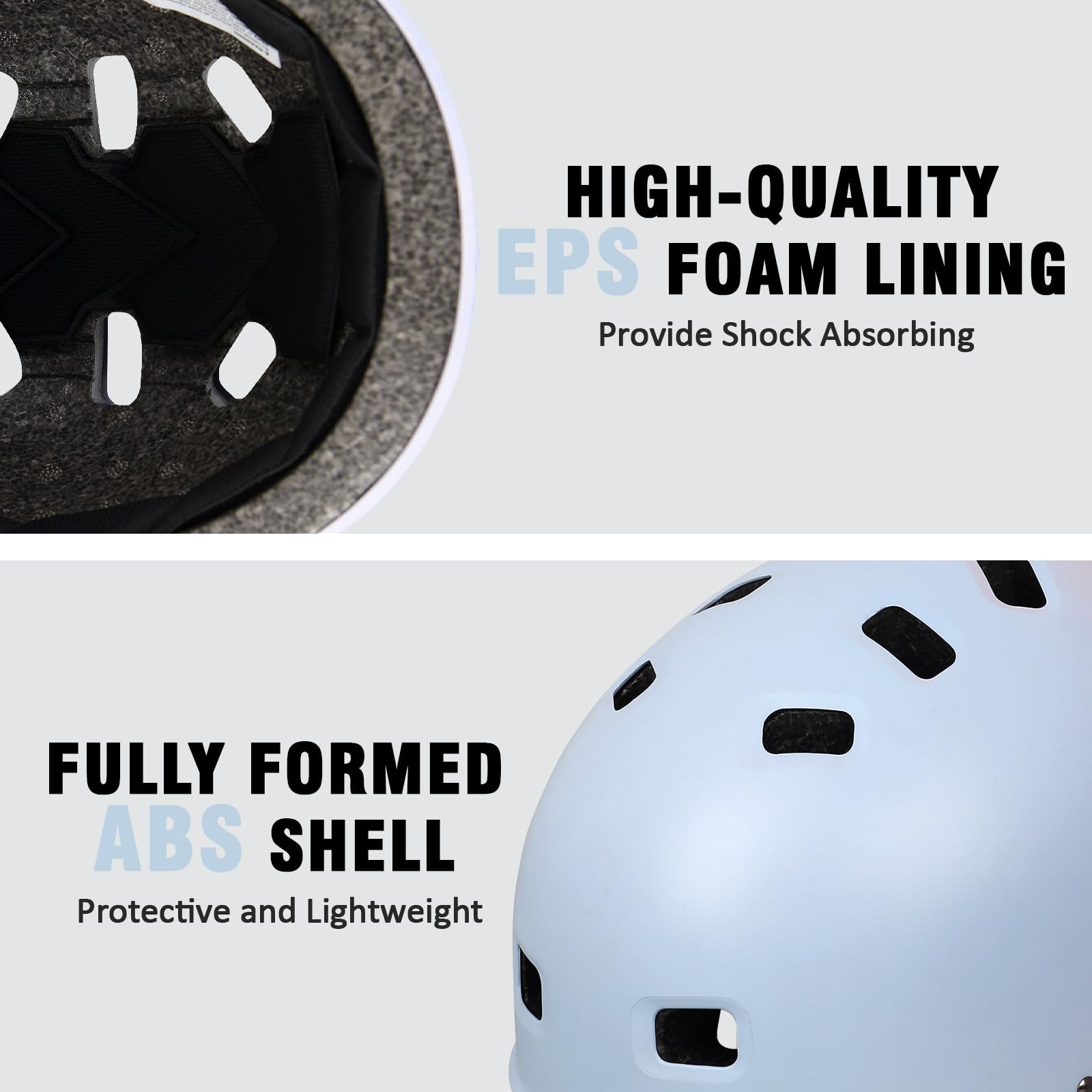 Youth Kids Bike Helmet, Skateboard Bicycle Helmet for Age 5-8-10-12-14 Teen Boys Girls Adjustable and Multi-Sport for Scooter Roller Skate (Blue Pink Gradient, Small)