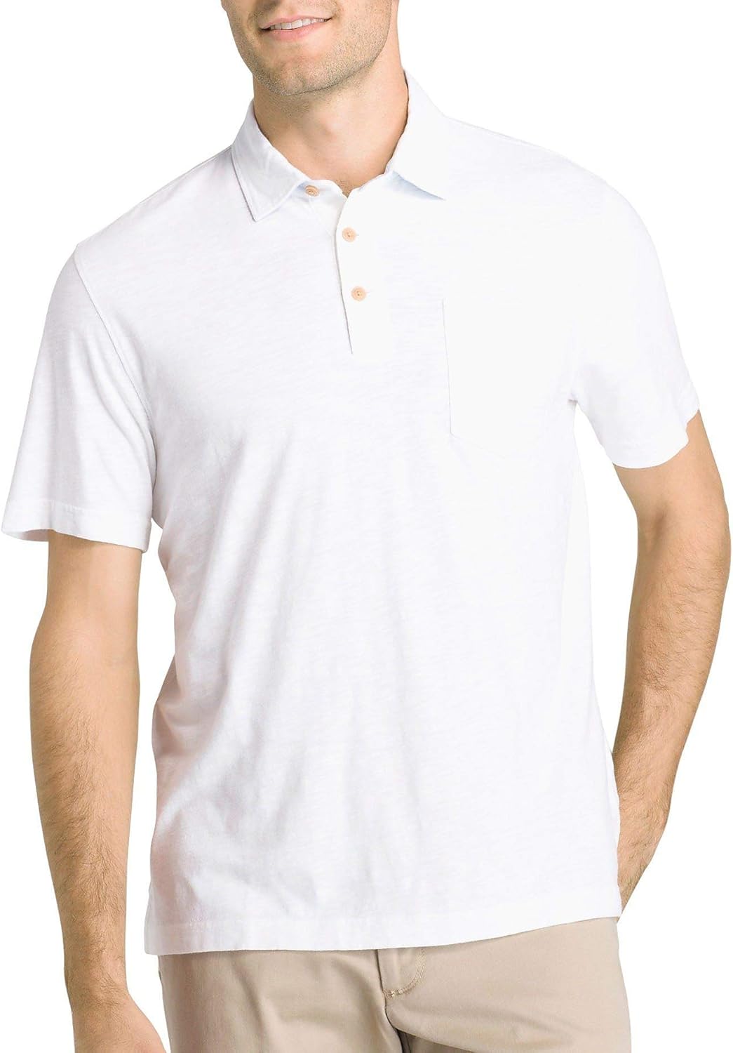 Izod men's polo shirts with pocket Clearance