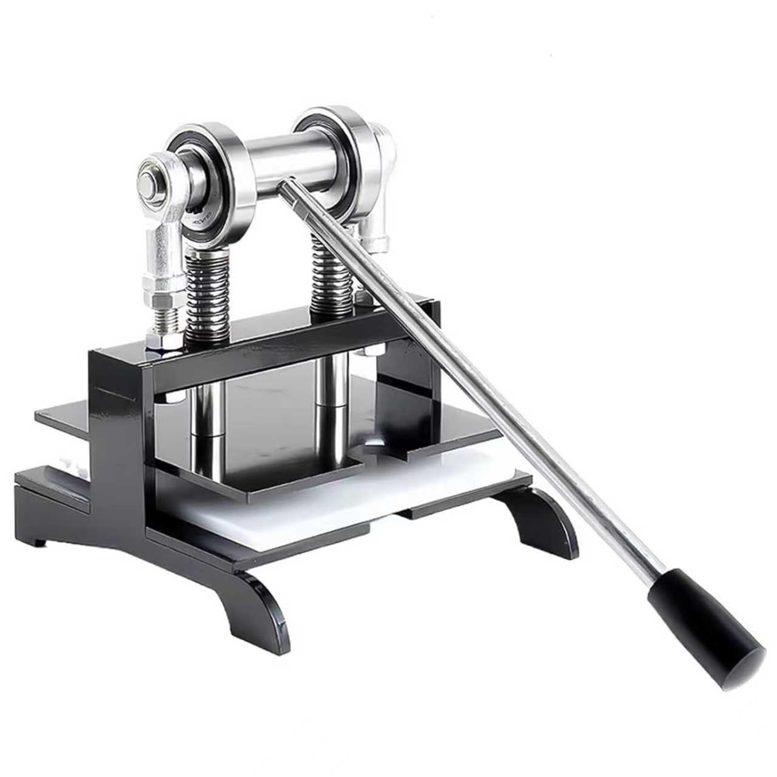 ZHJOPP Table Tennis Racket Rubber Cutting Machine,with Double Roller Bearings,for Efficient Ping Pong Bat Rubber Edge Cutting（25x20cm）