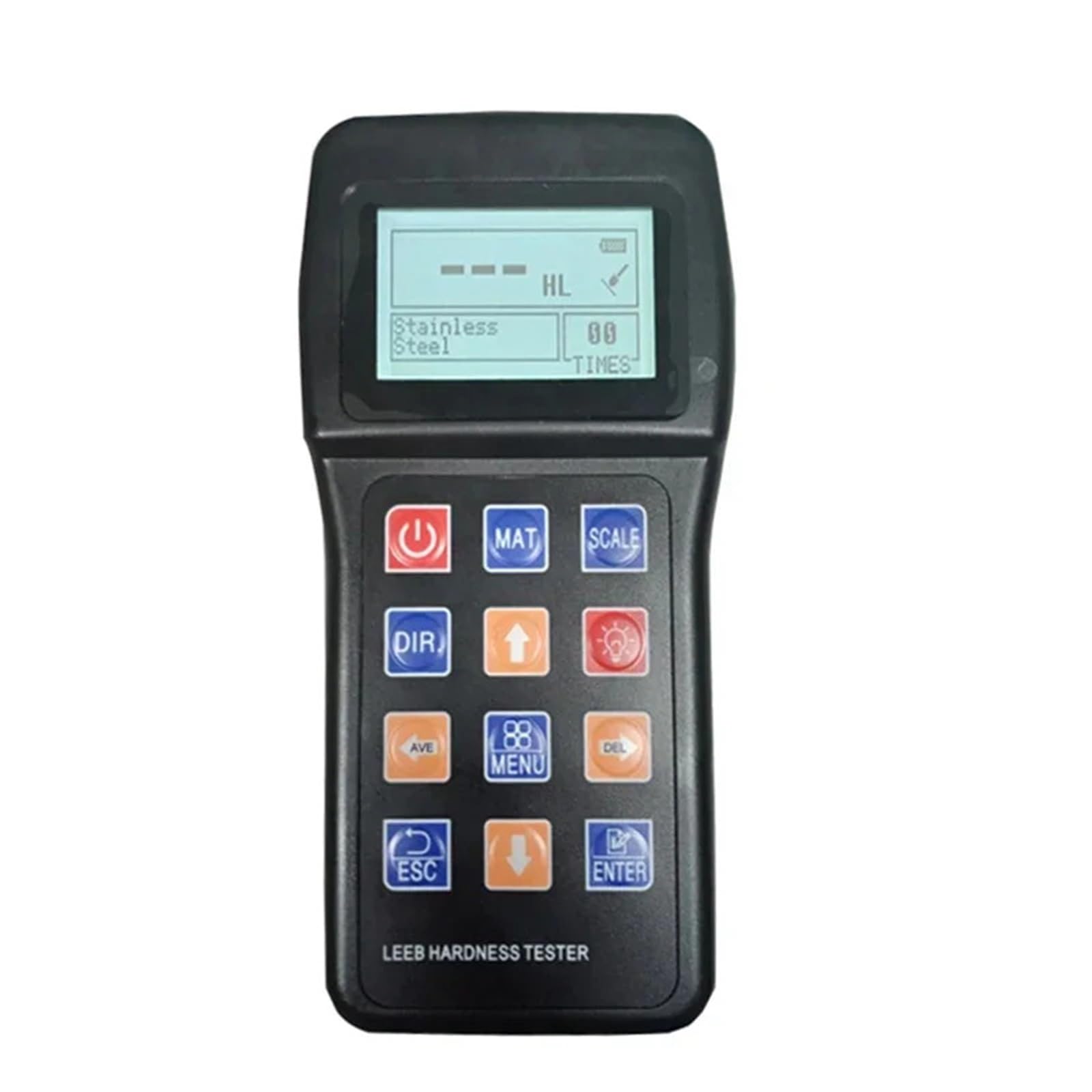 Testkit für hartes Wasser, Digitaler Leeb-Härteprüfer, professioneller tragbarer Härteprüfer for Metall, Edelstahl, Kupfer, Aluminium, HL, HB, HRB, HRC, HRA,Hervorragende Tragbarkeit