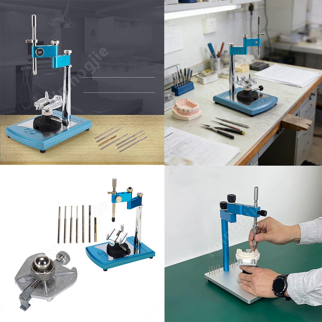 Tragbare Zahntechnische Laborausrüstung,Verstellbarer | Parallelometer für Präzise Parallelitätsprüfungen Und Verbesserte Visualisierung Bei Herstellung Von Kronen,Brücken