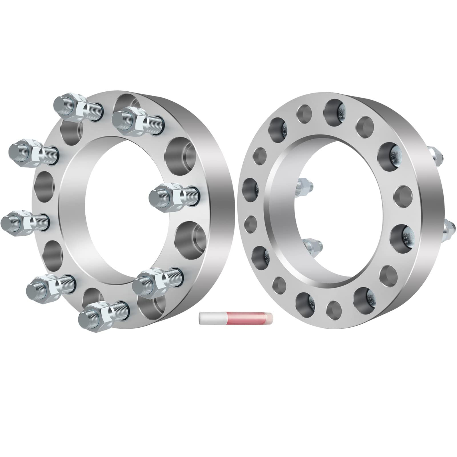 SCITOO 2Pcs 8x170 Wheel Spacers 1.5 inch Thread Pitch 14x1.5 Hub Bore 125mm 8 Lug Wheel Spacers Fit for F-350 Super Duty for F-250 Super Duty for F-350 for F-250 Excursion