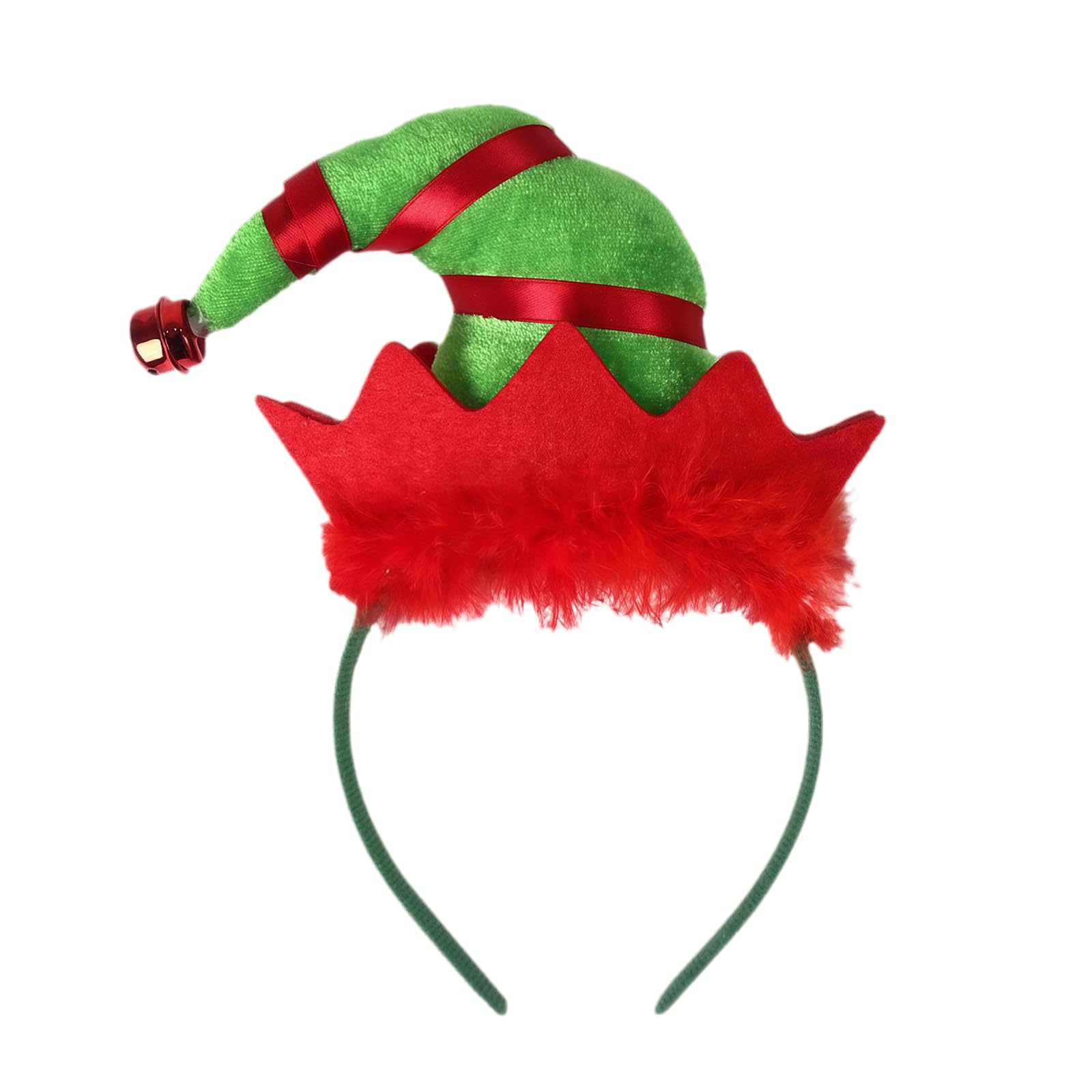ZEYER Christmas Headbands Creative Elves Headband Christmas Elf Hair Band for Party Happy New Year Christmas Accessories 1PCS