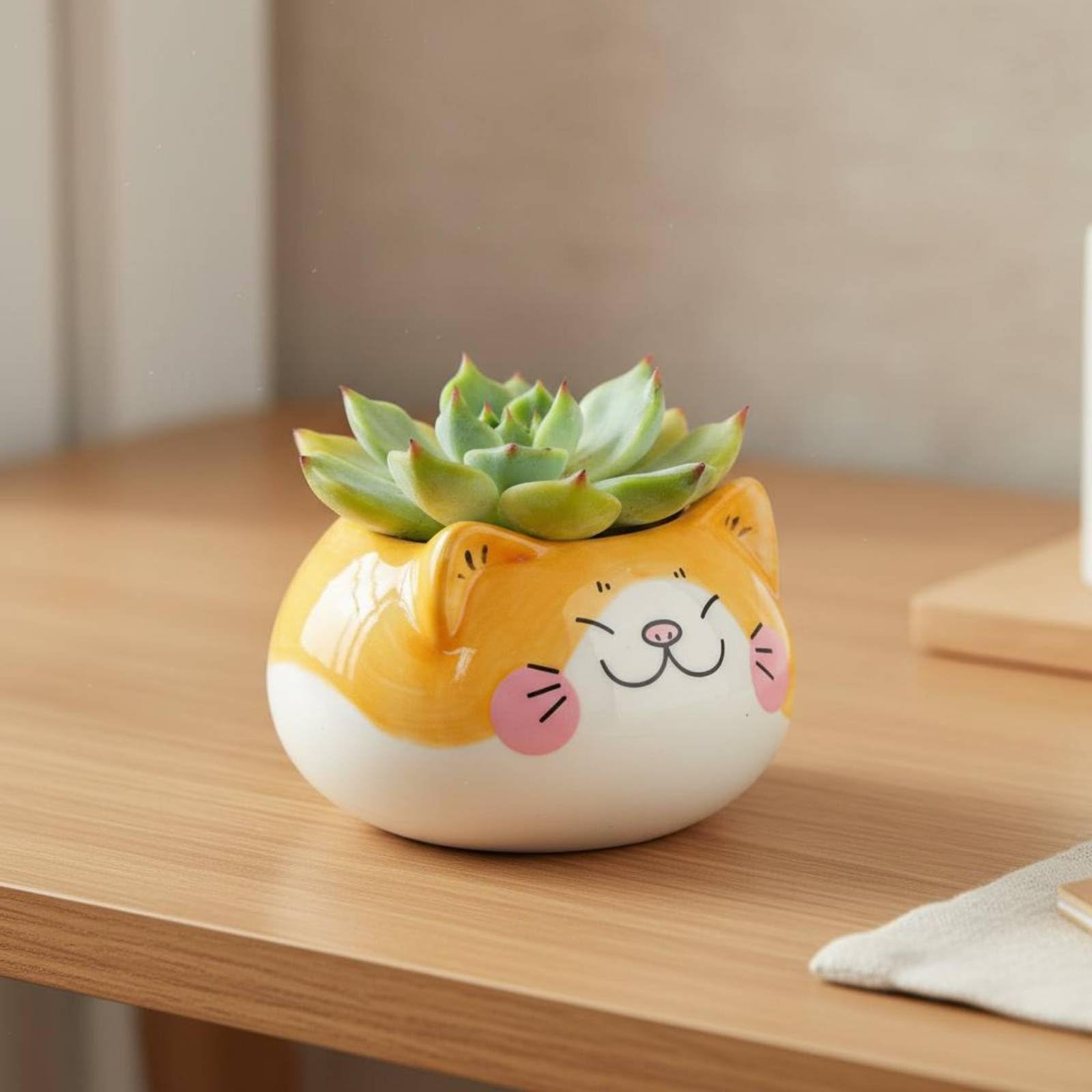 ひよこ型ミニ植木鉢3個セット 陶器鉢 多肉植物鉢 かわいい Amazon.co.jp: predolo 猫型ミニ植木鉢 可愛いデザイン 陶器製アニマル