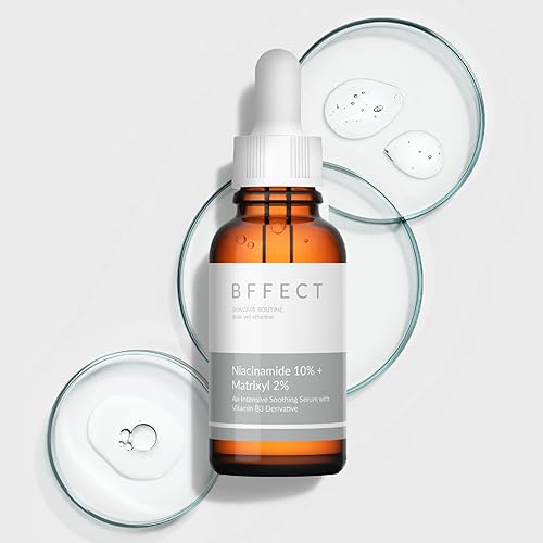 10% niacinamida + 2% suero matrixilo  Fortalece y repara la barrera de la piel  para pieles sensibles y grasas  1 onza líquida