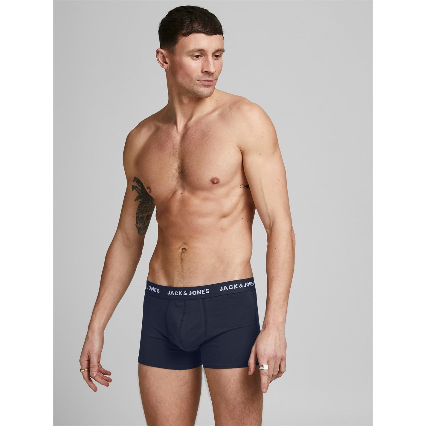 JACK & JONES Jacsolid Trunks 10 Packs Caleon Boxeur Homme