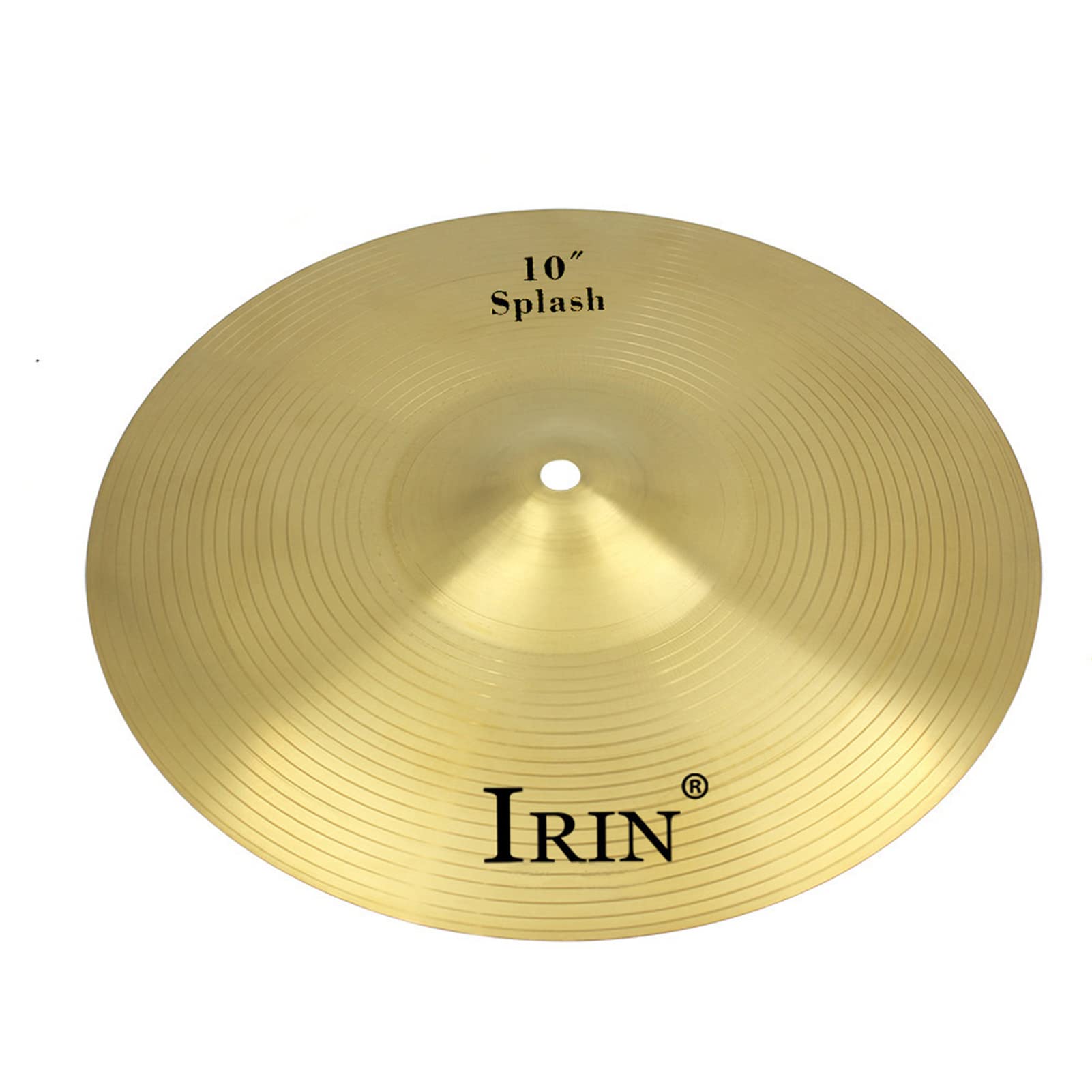 Morelian 10" Brass Alloy Crash Ride Hi-Hat Cymbal for Drum Set