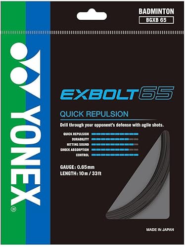 Yonex BG Exbolt 65 - Cuerda de bádminton