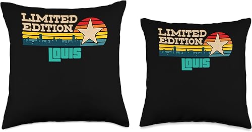 Miniatura 3 de Edición limitada Sebastian Retro Radio Cassette Name Throw Pillow