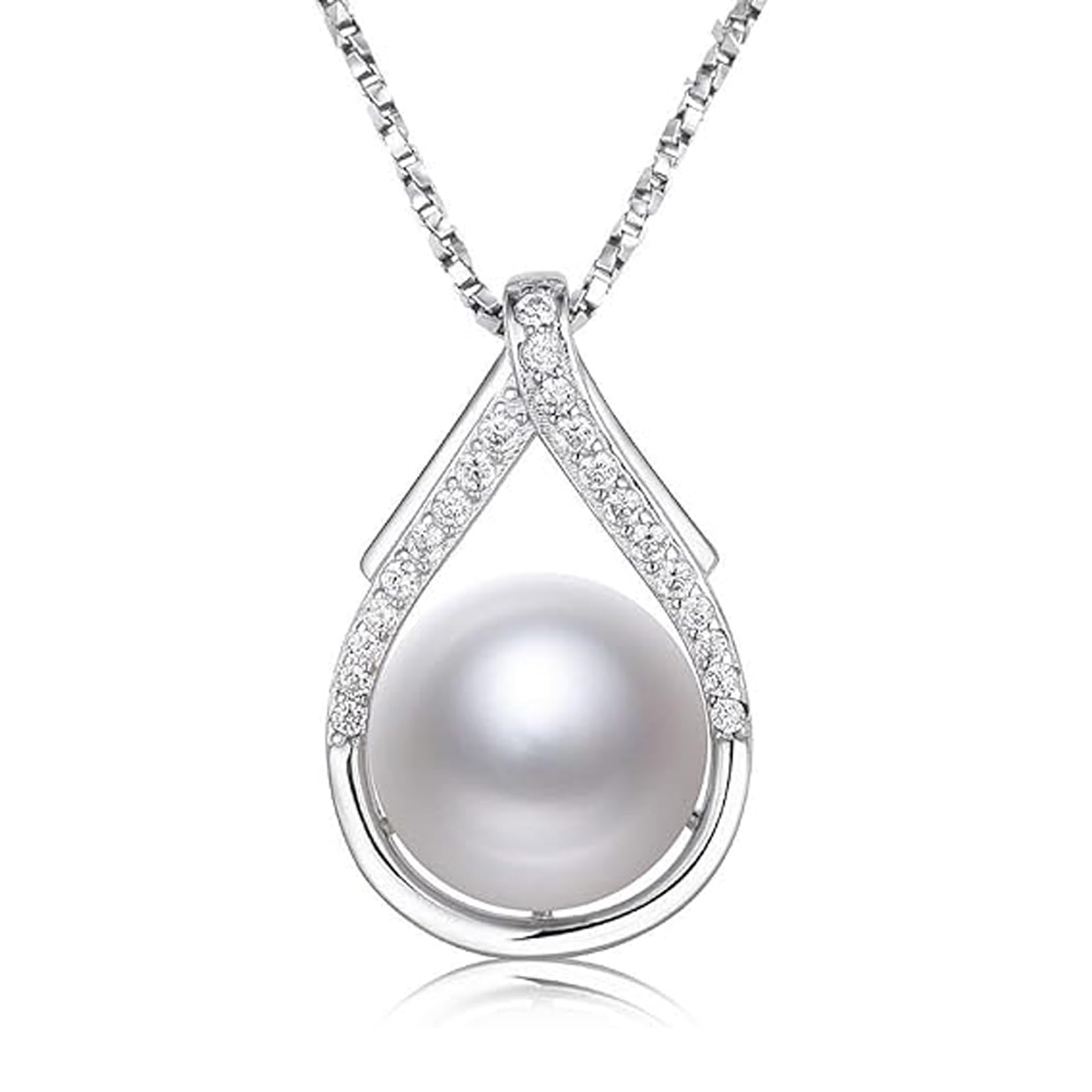 perlenkette Schmuck Weihnachten Geschenk Muttertags Mama Geschenk Valentinstag Jubiläum Hochzeit Geburtstag Frau Freundin