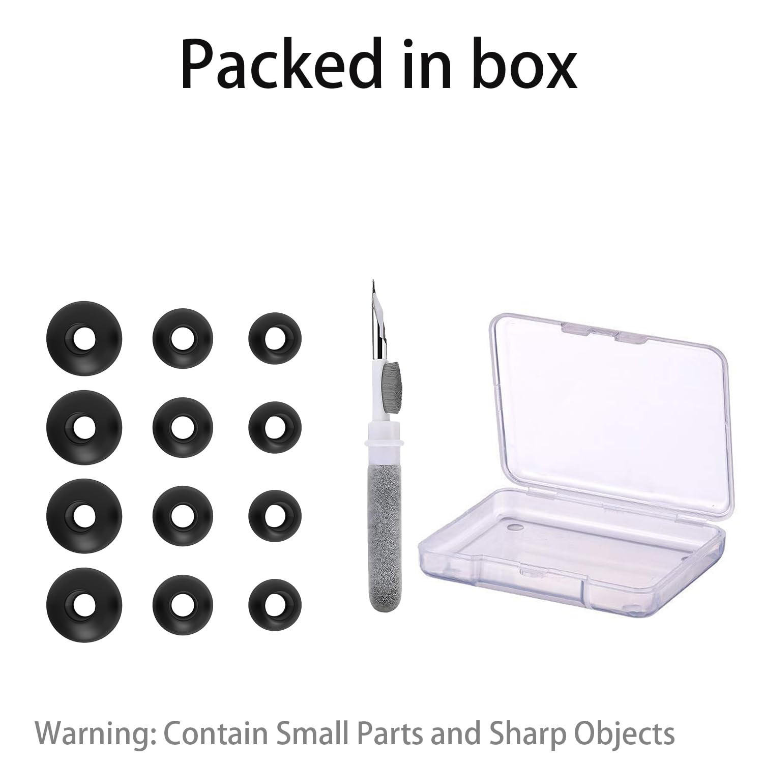 Amazon | Vykyntow 交換用イヤホンチップ TOZO A1/Crystal Pods/T12