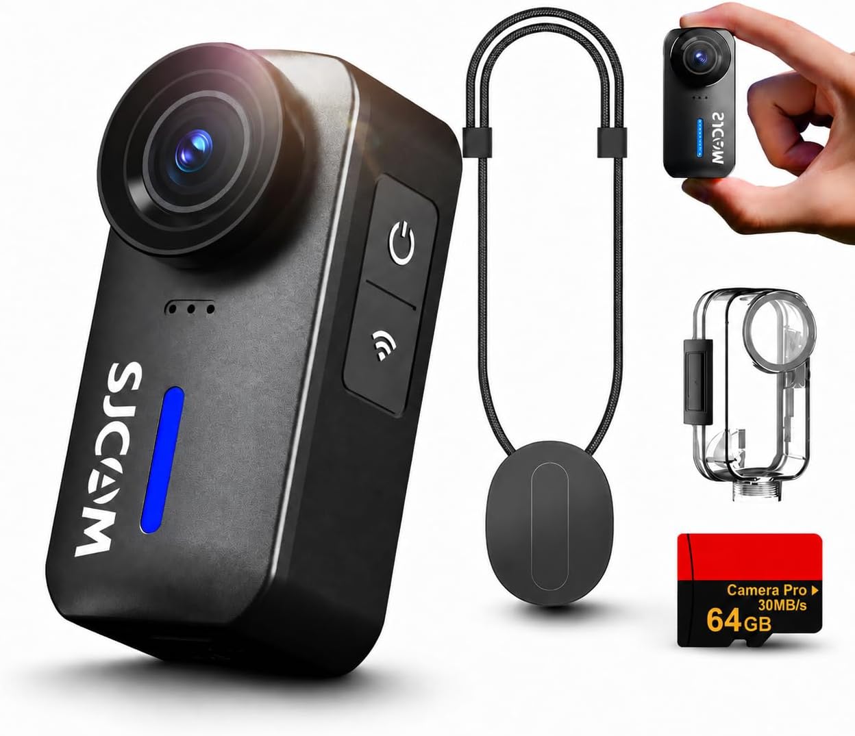 SJCAM C110+ 4K Mini Body Camera Acción