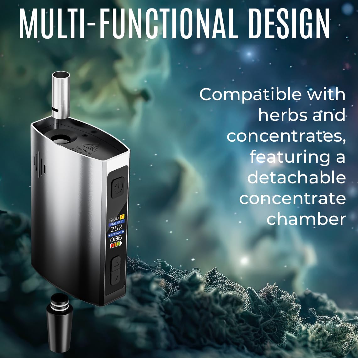 Vaporizer Kräuter LOMQ MARS/Vaporizer Cannabis