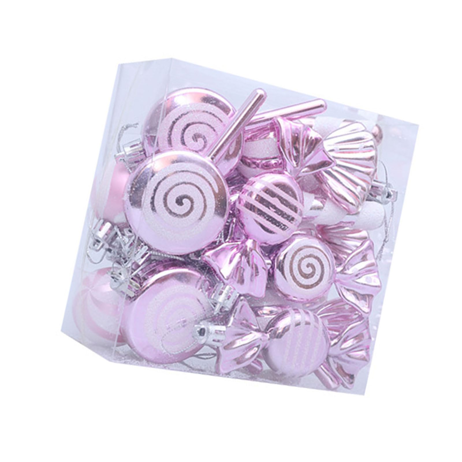 Of 18 Festival Ornament Bulk Christmas Tree Decorations Candy Theme Holiday Hanging Accent Christmas Ornament Set