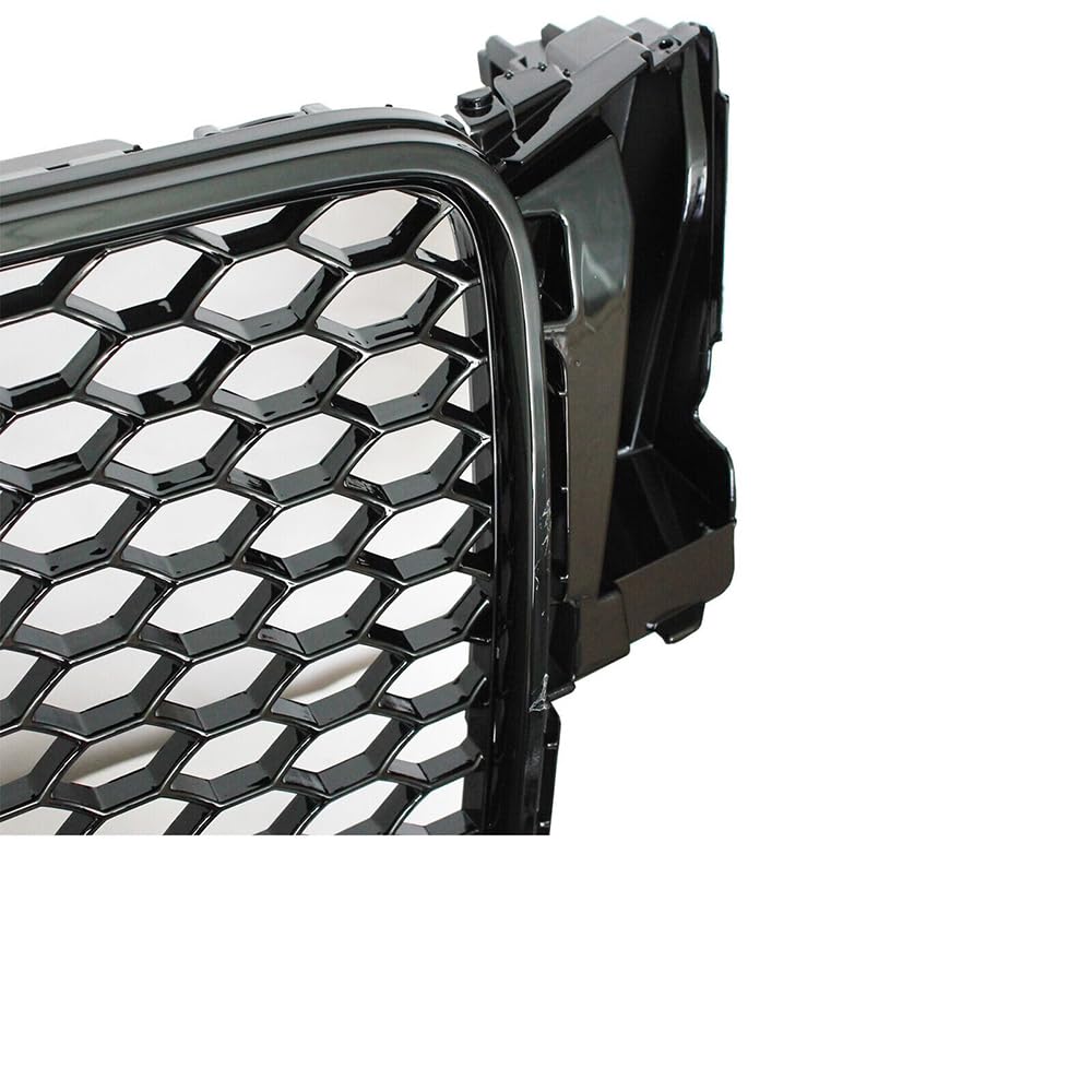 Coche Rejillas Frontales de Radiador para Audi A4/A5 B8 2008 2009 2010 2011 2012, Parrilla Calandra Delantera Cubierta Malla Parachoque Piezas Embellecedores,A5