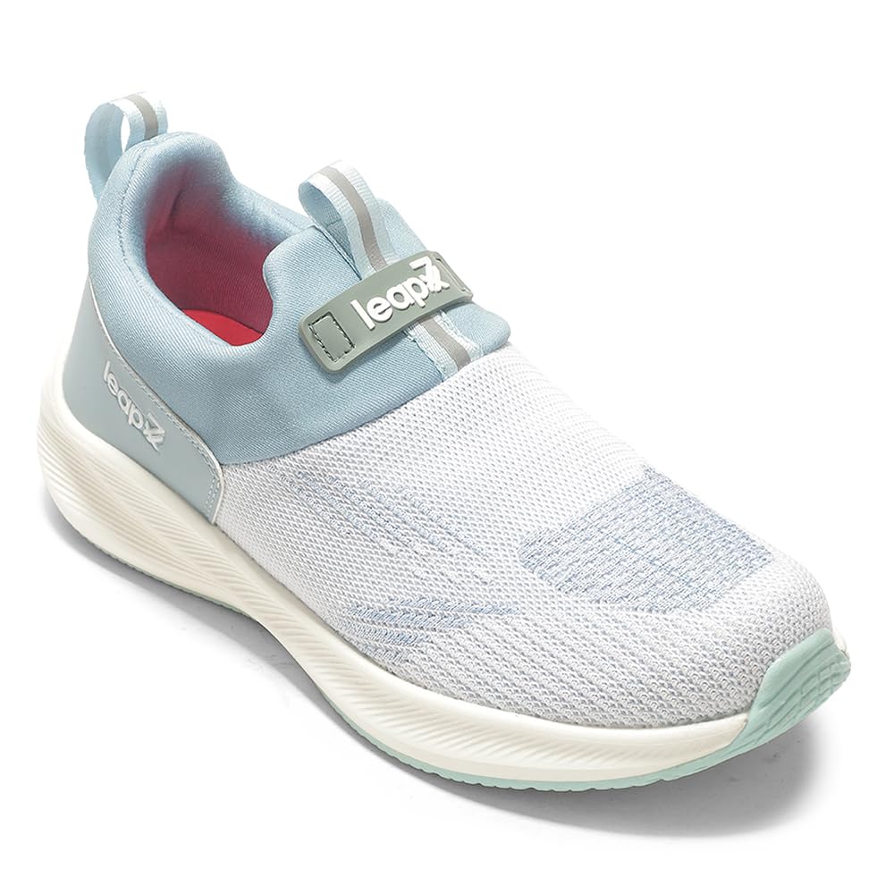 LEAP7X STARLINE-E Women Slip-On Walking Shoes – Blue & Violet | Memory Foam Insole | Lightweight Lace Less Sneakers for Women, Stylish Walking Footwear for Travel-image-6
