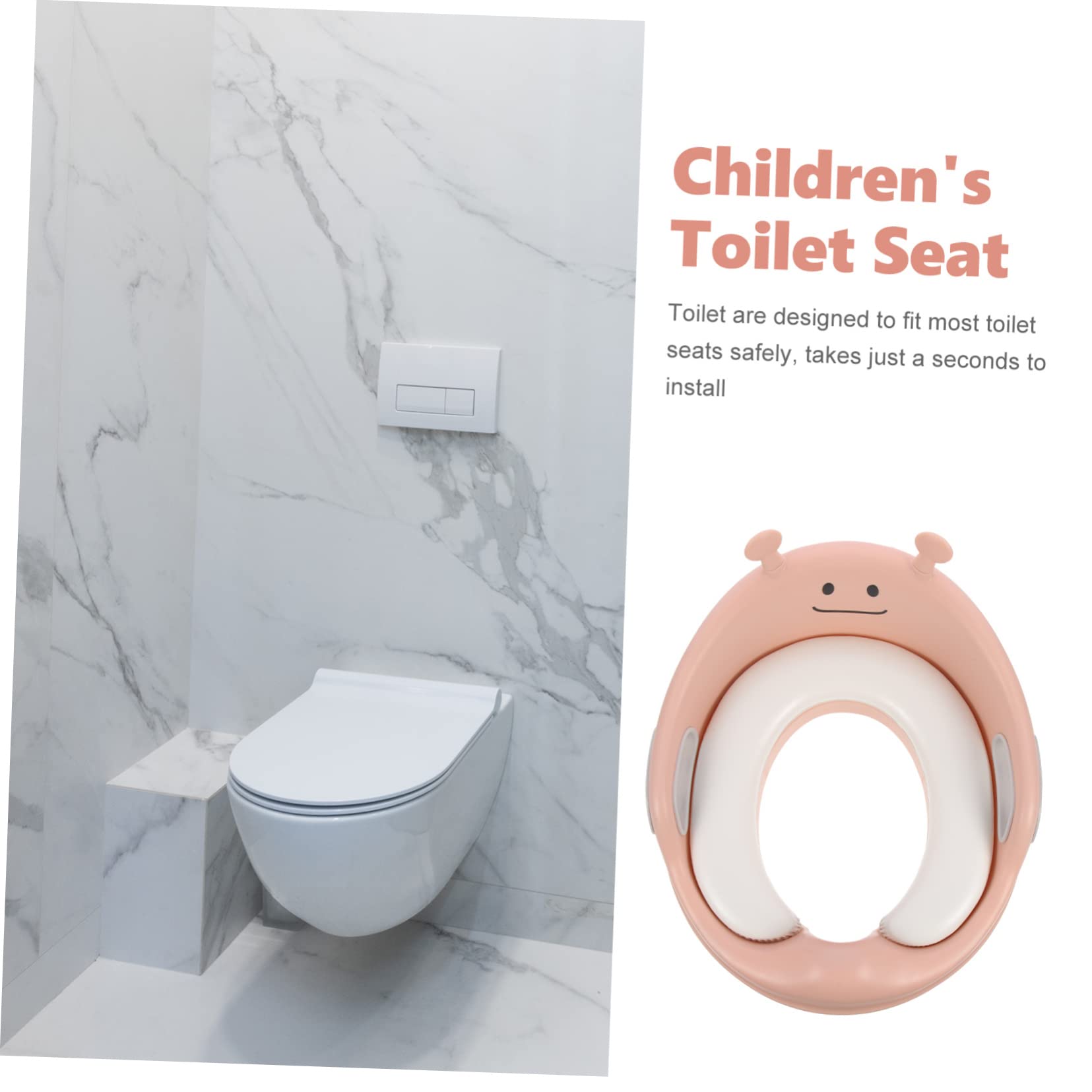 SHOWERORO Alzador Wc Niño Asiento De Entrenamiento Anillo Adecuado Para Pequeños