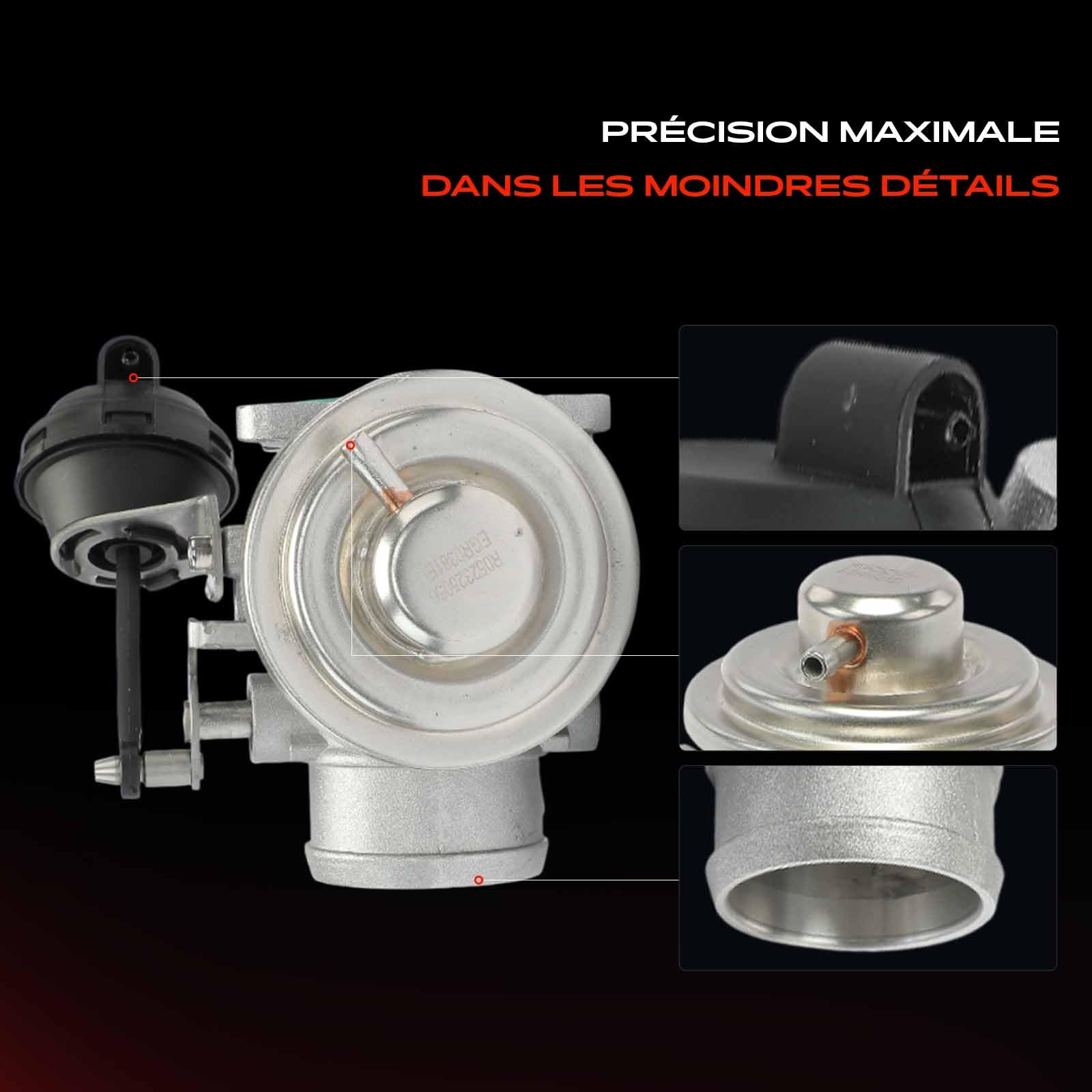 Frankberg Vanne EGR pour le recyclage des gaz d'échappement diesel