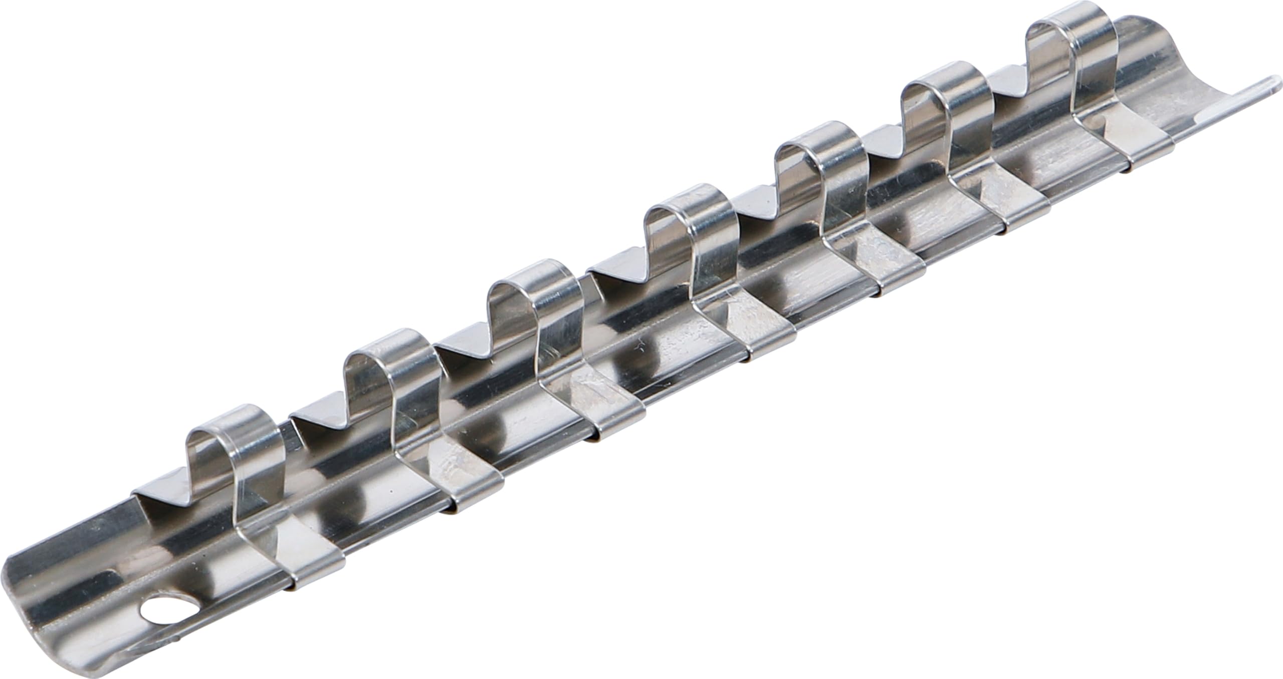 BGS 2316 | Socket Rail with 7 Clips | 6.3 mm (1/4")