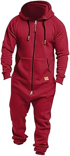 Mono para Hombre con Capucha y Cremallera Estampado Casual de otoño Invierno diseño Moderno y cómodo Tejido