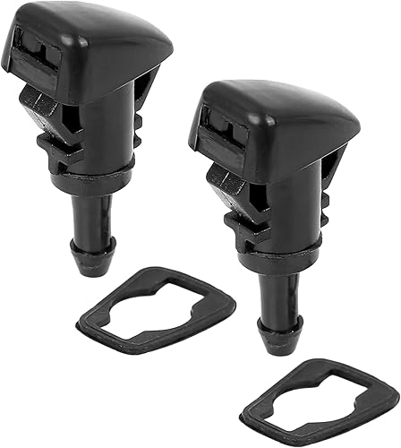X AUTOHAUX 2 unids 47230 limpiaparabrisas limpiaparabrisas de coche boquilla rociador jet reemplazo para Subaru Impreza 2008-2012