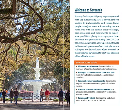 Fodor's Infocus Savannah: With Hilton Head And The Lowcountry (Full-Color Travel Guide) #TOP1