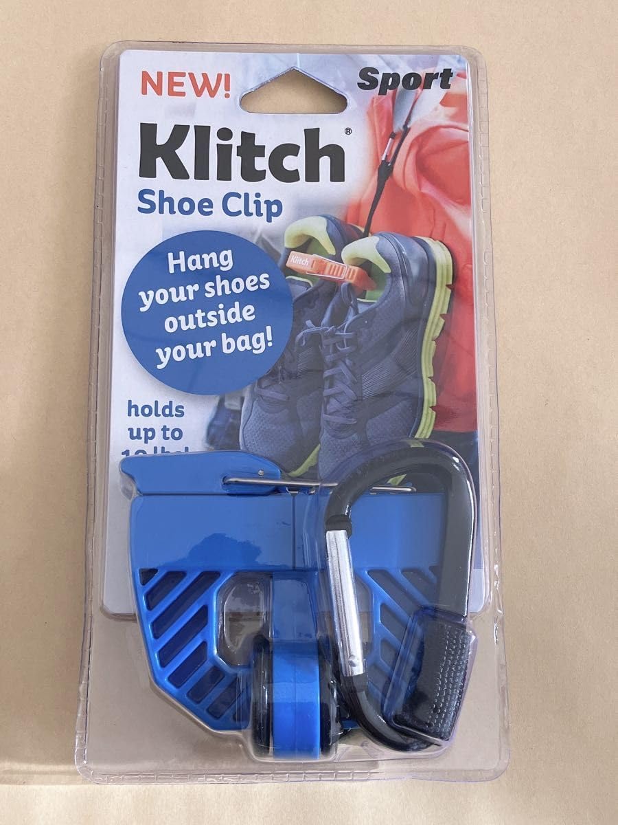 クリッチ Klitch シューズクリップ シューズ持ち運び用クリップ ブルー