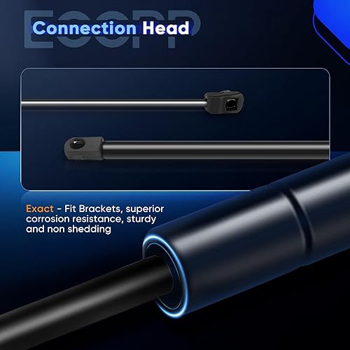 Miniatura 6 de eccppqty (2) Izquierdo y Derecho Rear Window Glass Lift apoya para Lincoln Navigator 08 -2010 Rear Window Glass Lift apoya Struts Shocks Muelles