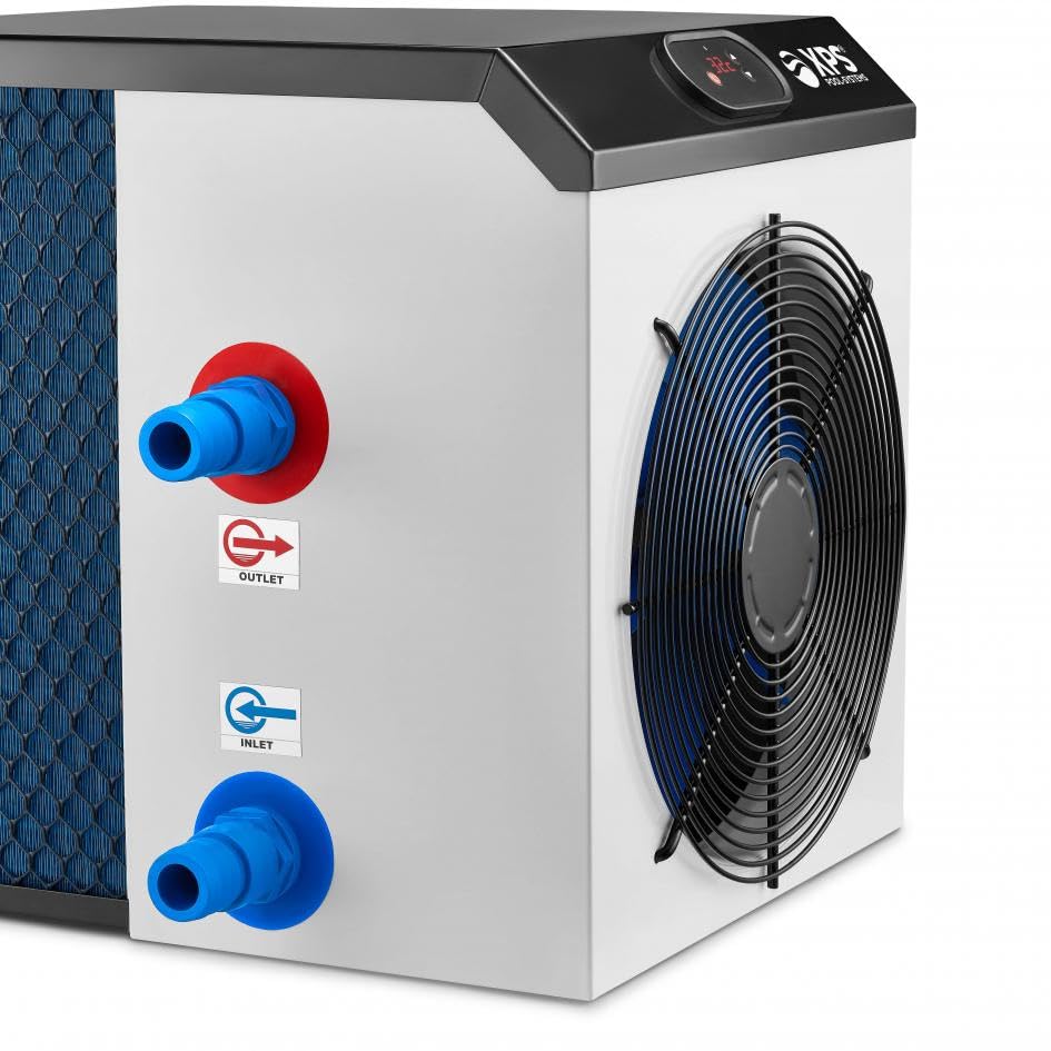 Pool-Wärmepumpe XPS-35 3,5 kW ultrakompakt | bis 12m³ Erwärmung bis auf 40 Grad | 5 Jahre Gewährleistung