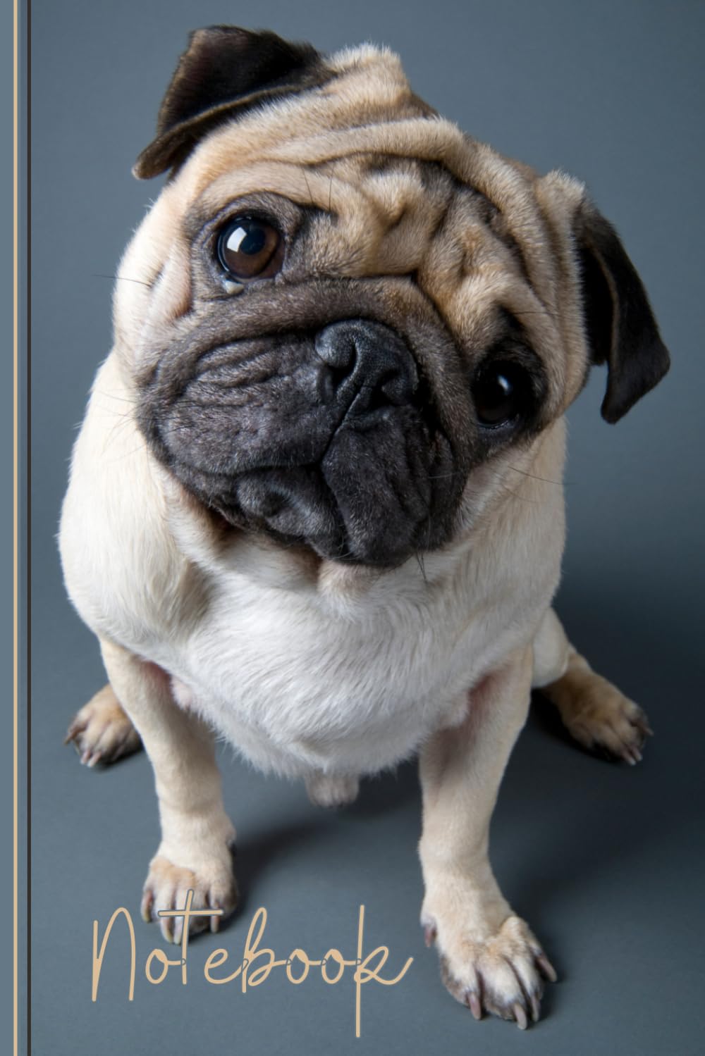 Pug Notebook: Cute Pug Lined Journal, The Perfect Novelty Pug Gift for Anyone who Loves Pugs or Dogs