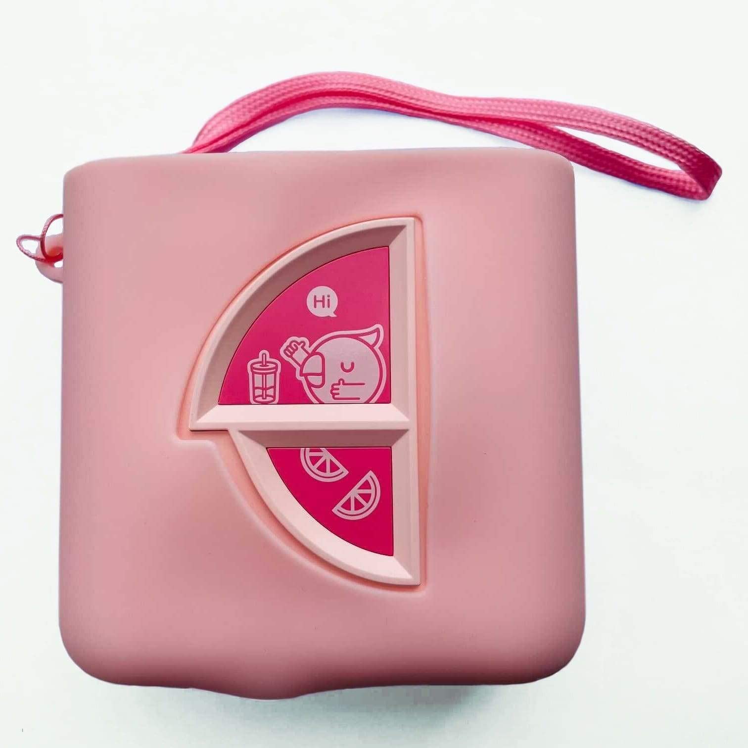 PoooliprintColored Soft Bumper for LE Poooli Pocket Printer (Pink)