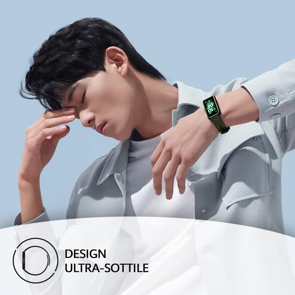Huawei Band 7 Orologio Smart, Design ultra-sottile, Monitoraggio SpO2 continuo, Autonomia 14 giorni, Notifiche, Monitoraggio della salute, sonno e stress 24h, 96 modalità di allenamento, 5ATM, Nero Huawei Band 7 Orologio Smart, Design ultra-sottile, Monitoraggio SpO2 continuo, Autonomia 14 giorni, Notifiche, Monitoraggio della salute, sonno e stress 24h, 96 modalità di allenamento, 5ATM, Nero
