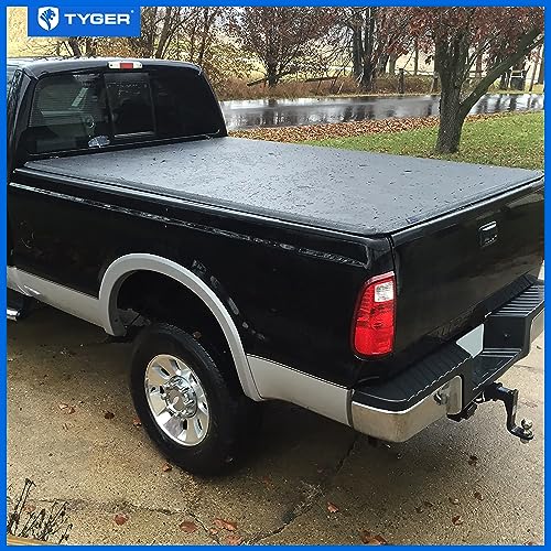 Tyger Auto T3 Soft Tri-fold Truck Bed Tonneau Cover Compatible with 2017-2026 Ford F-250 F-350 Super Duty | 8\' (98\") Bed | TG-BC3F1125 - Thumbnail 3