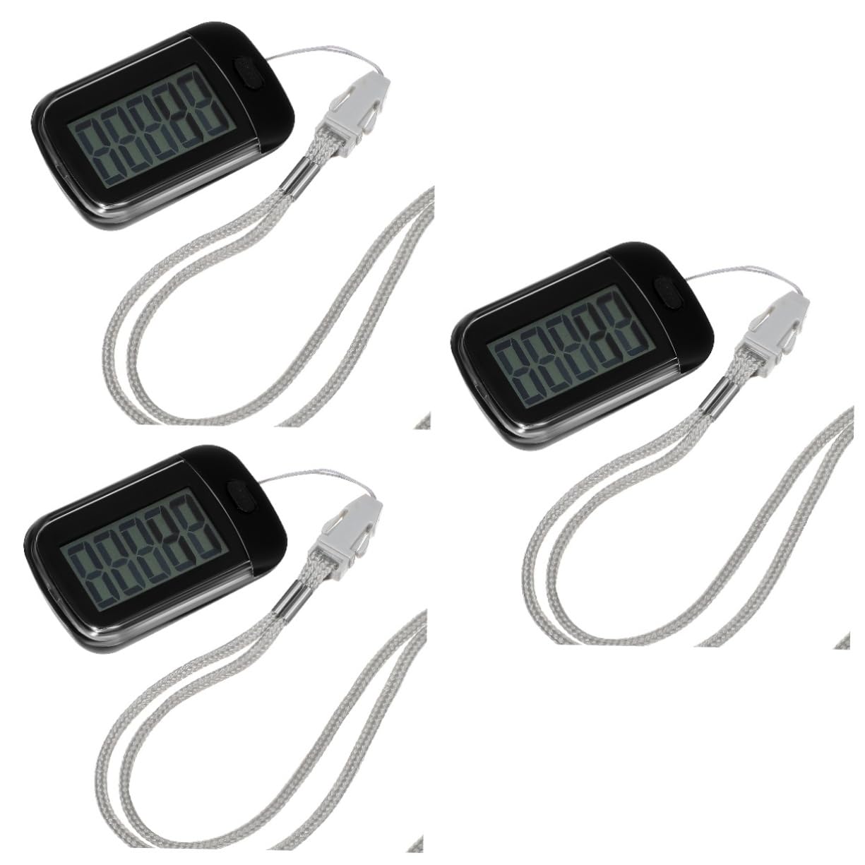 Hemobllo Podomètre Portable avec Clip Cordon Compteur Activité pour Course pour Fitness