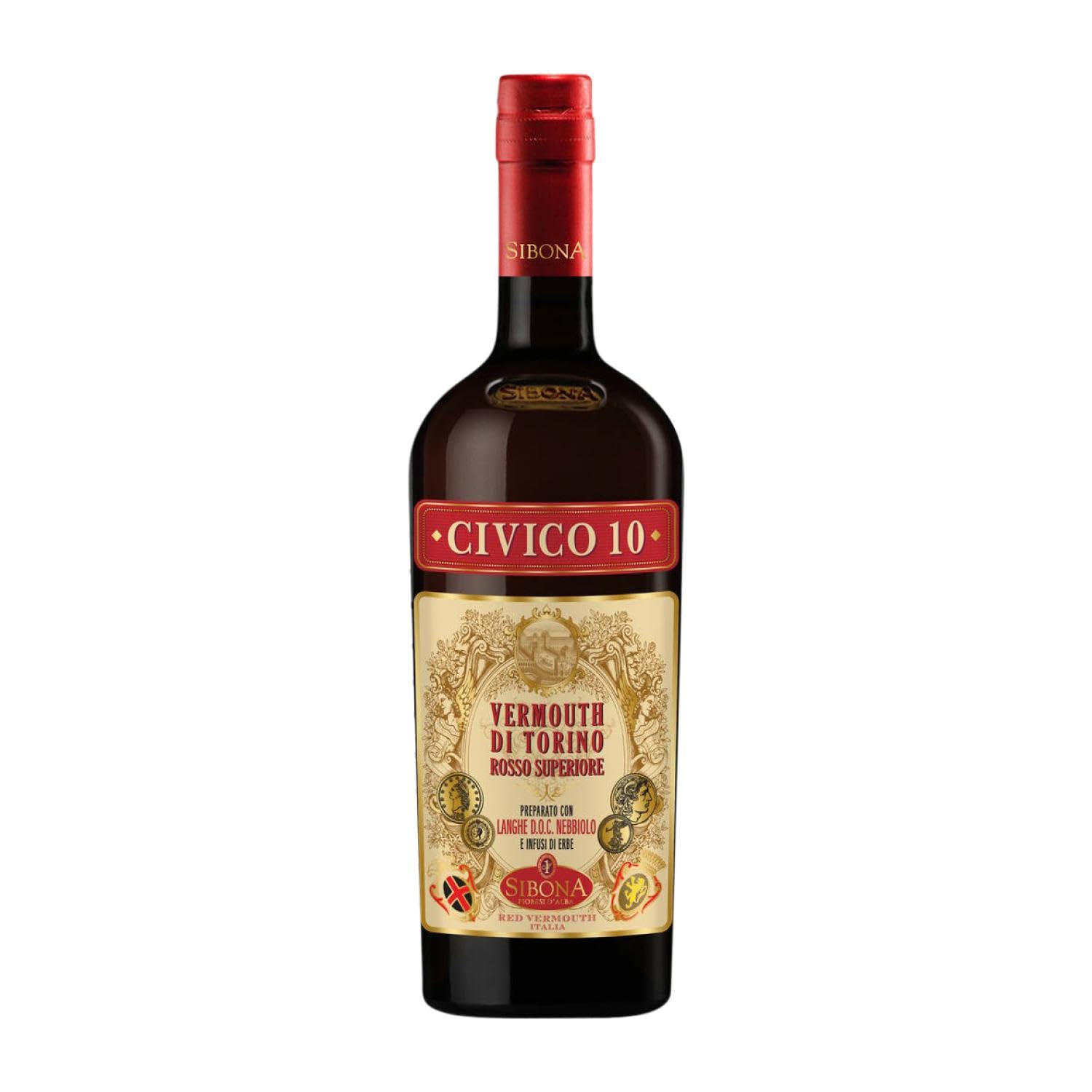 Wermut Sibona Civico 10 75 cl Sin Alcohol