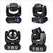 XPCLEOYZ 150W LED Moving Head Light Rotating 8 Prism Spot Stage Light, 8 GOBO 8 Colors Professional Moving Head Stage Lighting for Theaters Bars Performance Dj Event 2 Pack