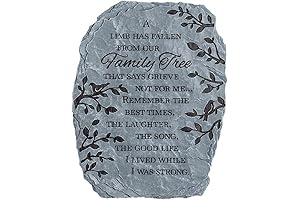 Carson Home Stone Christmas Family Tree Garden Stone