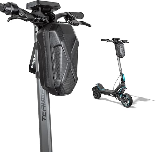 Kugookirin Bolsa universal para scooters, bolsa delantera impermeable, bolsa de manubrio de scooter EVA, bolsa de almacenamiento para scooters