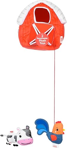 Miniatura 8 de Fisher-Price Juguete de persecución y lanzamiento para mascotas Attack-A-Stack  Juguete apilable de anillos para perros, juguetes multifuncionales,