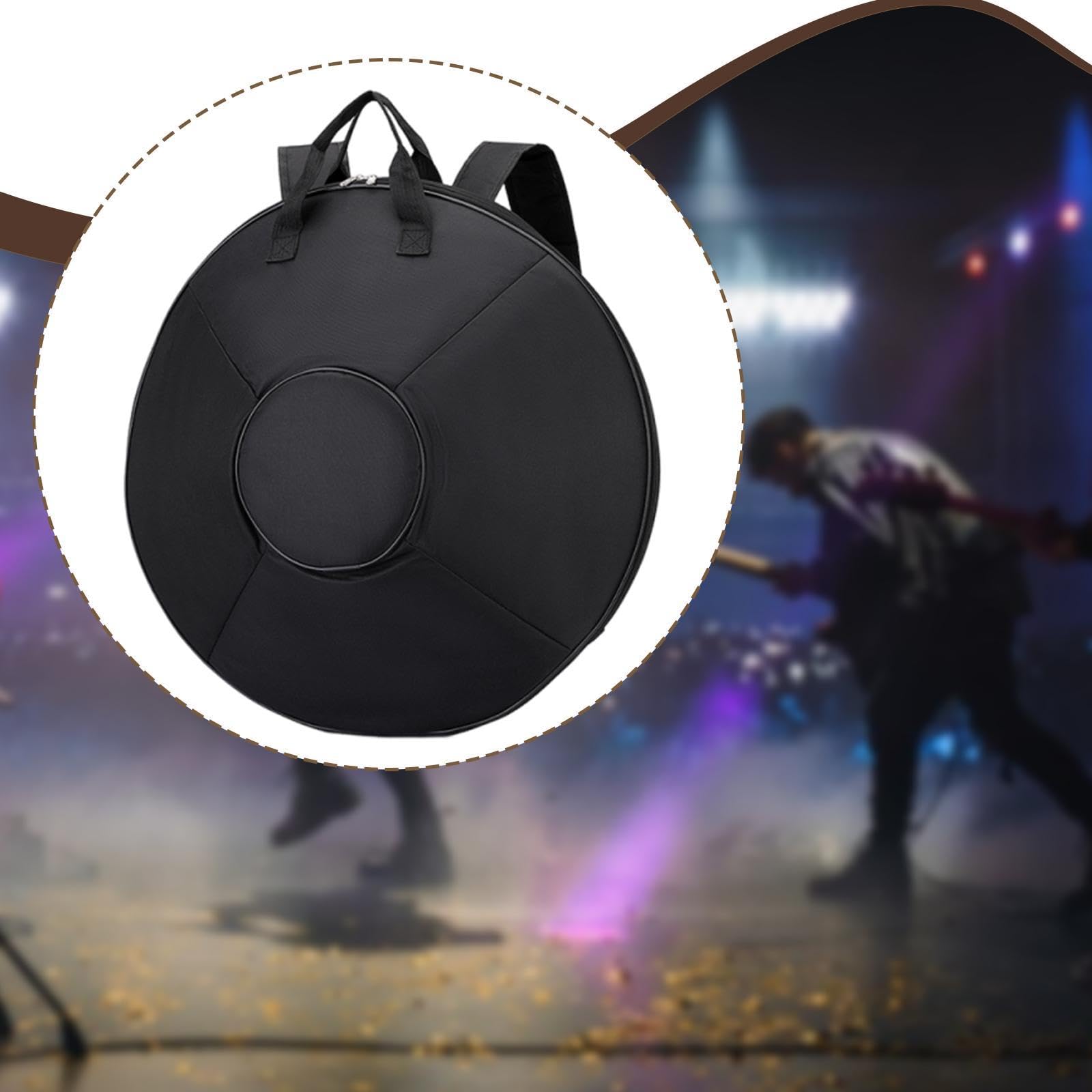Borsa per Tamburo Handpan, Custodia Professionale Portatile in Tessuto Oxford per Tamburo Handpan