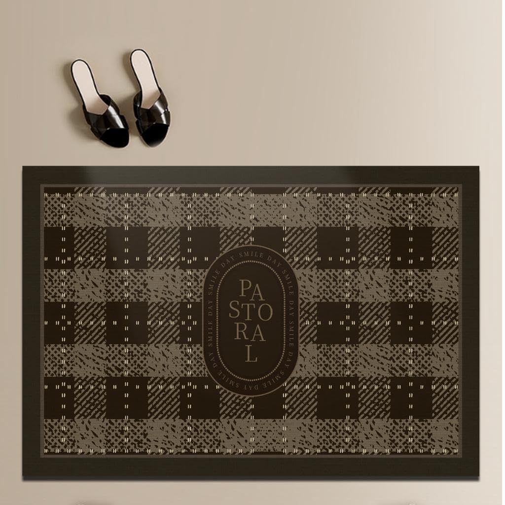 Tapis d'entrée antidérapant lavable pour une maison propre et sécurisée
